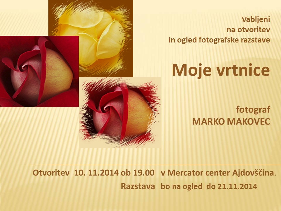 Mojevrtnice-razstavaMarkoMakovec - oktober 2014