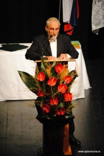 Župan Marjan Poljšak, slavnostni govornik na proslavi ob prazniku občine, 5. maj 2012