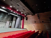 Dvorana prve slovenske vlade Ajdovščina. 