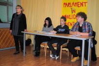 Predsedstvo 25. medobčinskega otroškega parlamenta 