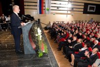 Slavnostni govornik ob prazniku Občine Ajdovščina, župan Marjan Poljšak