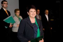 Irena Vidmar, dobitnica Občinskega priznanja Občine Ajdovščćina. Foto Matjaž Slejko 