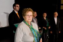 Marija Kukanja, dobitnica Spominskega priznanja Občine Ajdovščina za leto 2014. Foto Matjaž Slejko 