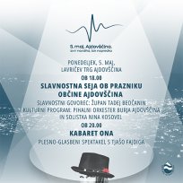 5. maja pa bomo na Lavričevem trgu zaploskali letošnjim najvišjim občinskim nagrajencem, nato pa uživali ob kabaretni predstavi Tjaše Fajdiga 