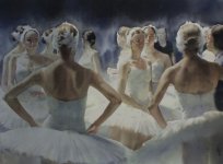Anna Ivanova (Rusija), Swans behind the scene