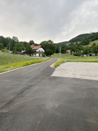 Sanacije javne poti na Otlici od igrišča proti Zaklancu.