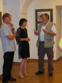 Brane Jazbar in Afriške avanture, galerija Družina, julij 2012