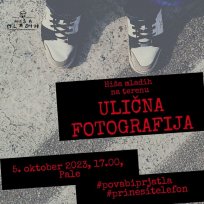 Delavnica ulične fotografije, 5. oktober ob 17.00