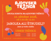 Tradicionalna Druga sobota na Ajdovski tržnici tokrat vabi, da v soboto, 10. oktobra, med 7. in 12. uro na stojnicah poiščete lokalno pridelana jabolka in svež jabolčni štrudelj. 