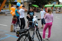 Sobota, četrti dan Evropskega tedna mobilnosti na Lavričevem trgu v Ajdovščini. Sobota, četrti dan Evropskega tedna mobilnosti na Lavričevem trgu v Ajdovščini.