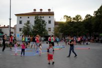 Zadnji dan ETM-ja so z vadbo na placu zaključili telovadci LAP - Lipovž active programa, pod vodstvom trenerja Marka Lipovža Zadnji dan ETM-ja so z vadbo na placu zaključili telovadci LAP - Lipovž active programa, pod vodstvom trenerja Marka Lipovža