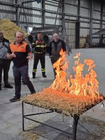 Demonstracija širjenja ognja.