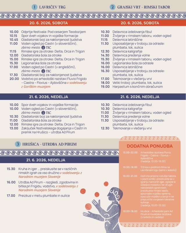 Festival prinaša bogato festivalsko dogajanje.