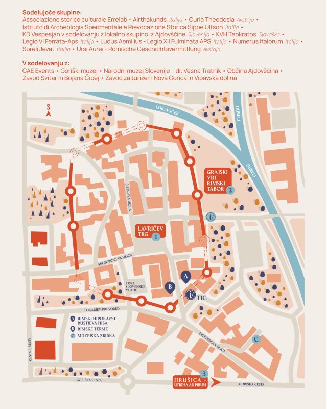 Lokacije festivalskega dogajanja bodo različne.