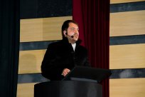 V vlogi Matije Vertovca nastopa Peter Bajnoci. Foto Matjaž Slejko V vlogi Matije Vertovca nastopa Peter Bajnoci. Foto Matjaž Slejko