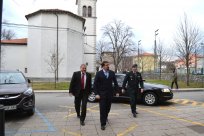 Generalni sekretar na Ministrstvu za obrambo RS mag. Miloš Bizjak in župan Občine Ajdovščina Tadej Beočanin; foto Nevenka Vidmar 