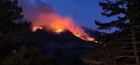 Požar nad Colom, foto PGD Ajdovščina 