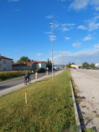 Stroji na odseku 1 od pokopališča proti letališču bodo vsak trenutek zaropotali.