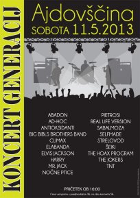 koncert generacij plakat