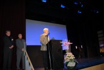 Dobitnik priznanja ZKD Ajdovščina za življenjsko delo - pisatelj, pesnik, zbiratelj ljudskega gradiva Franc Černigoj 