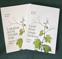Publikacija Lokalne sorte vinske trte Vipavska dolina tudi v angleškem prevodu