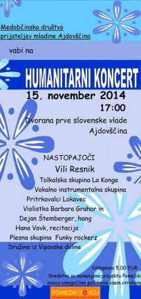 MDPM humanitarni koncert