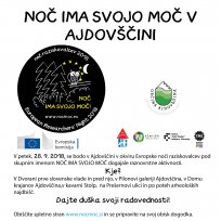 Noč ima svojo moč - oglas 