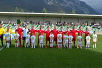 Nogometna tekma U-21, slo-danska, september 2013