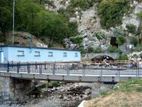 Nova ograja na mostu pod izvirom Hublja