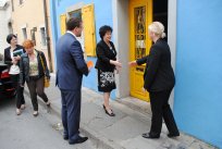 Obisk ministrice za kulturo, maj 2015