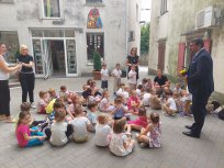 Odprtja razstave se je udeležil tudi župan Tadej Beočanin. 