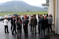 Slovesnost ob odprtju novih prostorov Rdečega križa v regijskem skladišču Civilne zaščite, Logistični center Ajdovščina, 5. oktober 2010