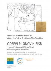 Odsevi Pilonovih risb, vabilo 