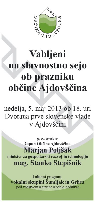 Plakat - 5. maj 2013
