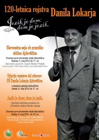 Plakat - slavnostna seja ob prazniku občine in Lokarjevo leto 2012 