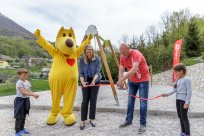 Odprtje otroškega igrišča v Podkraju, 5. maja. 