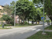 prehod za pešce v Ajdovščini