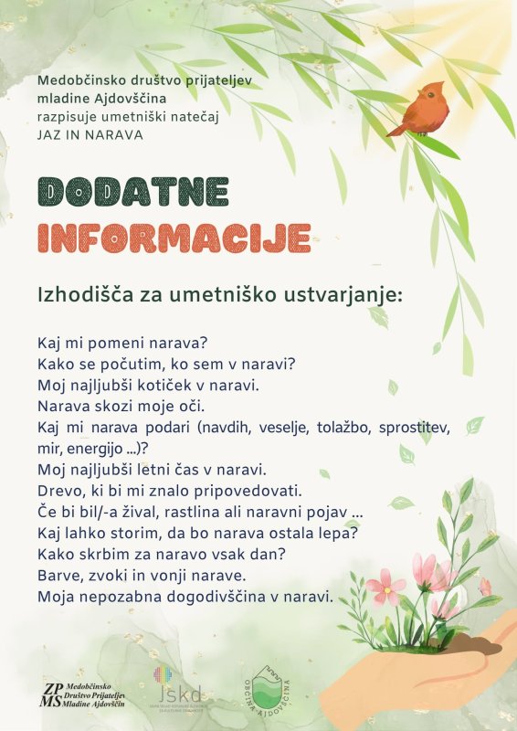razpisani pogoji
