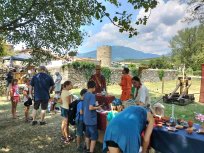 Utrinek z lanskega festivala Rimski dnevi v Ajdovščini, foto Tina Škrokov Cotič 