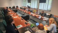 Predsedniki krajevnih skupnosti na sestanku na Občini Ajdovščina 