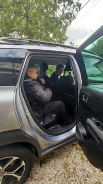 V akciji Zavoda Sopotnik #županizavolani je gospo Marijo v šempetrsko bolnišnico in nazaj odpeljal Uroš Pintar, direktor Zavoda za šport Ajdovščina 