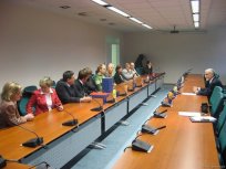 Župan Občine Ajdovščina, Marjan Poljšak, je na sprejem povabil dva študenta in mladega doktorja znanosti z Univerze v Novi Gorici, ki so v zadnjem času dosegali posebne uspehe