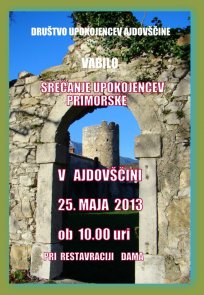 Srečanje upokojencev, maj 2013