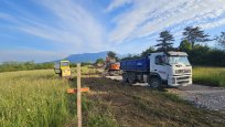 Gradnja komunalne infrastrukture in cestnega omrežja v Stranah na Planini 