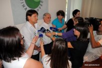 Tiskovna konferenca - stališča Občine ob prodaji Fructala, 26. julij 2011