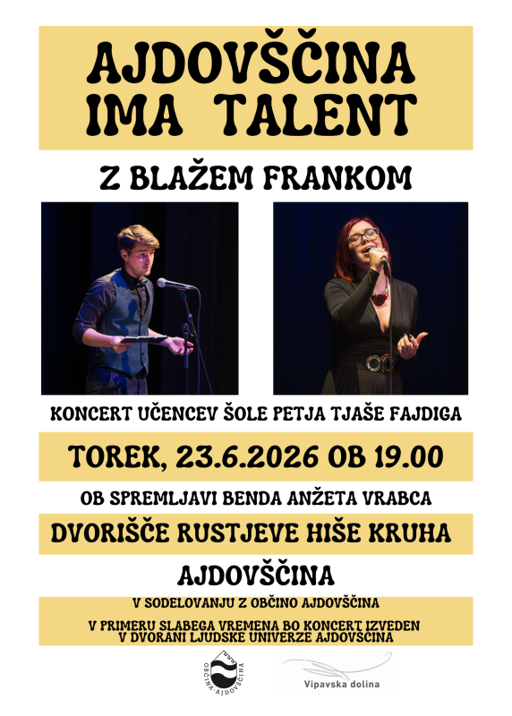 Tjaša Fajdiga pevci