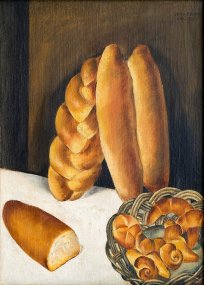 Veno Pilon, Kruh, 1922, olje na platno, Pilonova galerija Ajdovščina 