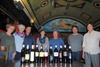 Ocenjevalna komisija ob letošnjih vinskih izbrancih