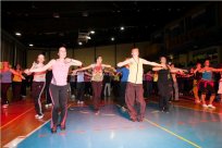 1. dobrodelni zumba maraton v Ajdovščini, december 2012, foto Samo Trebižan