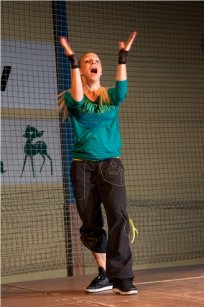 1. dobrodelni zumba maraton v Ajdovščini, december 2012, foto Samo Trebižan